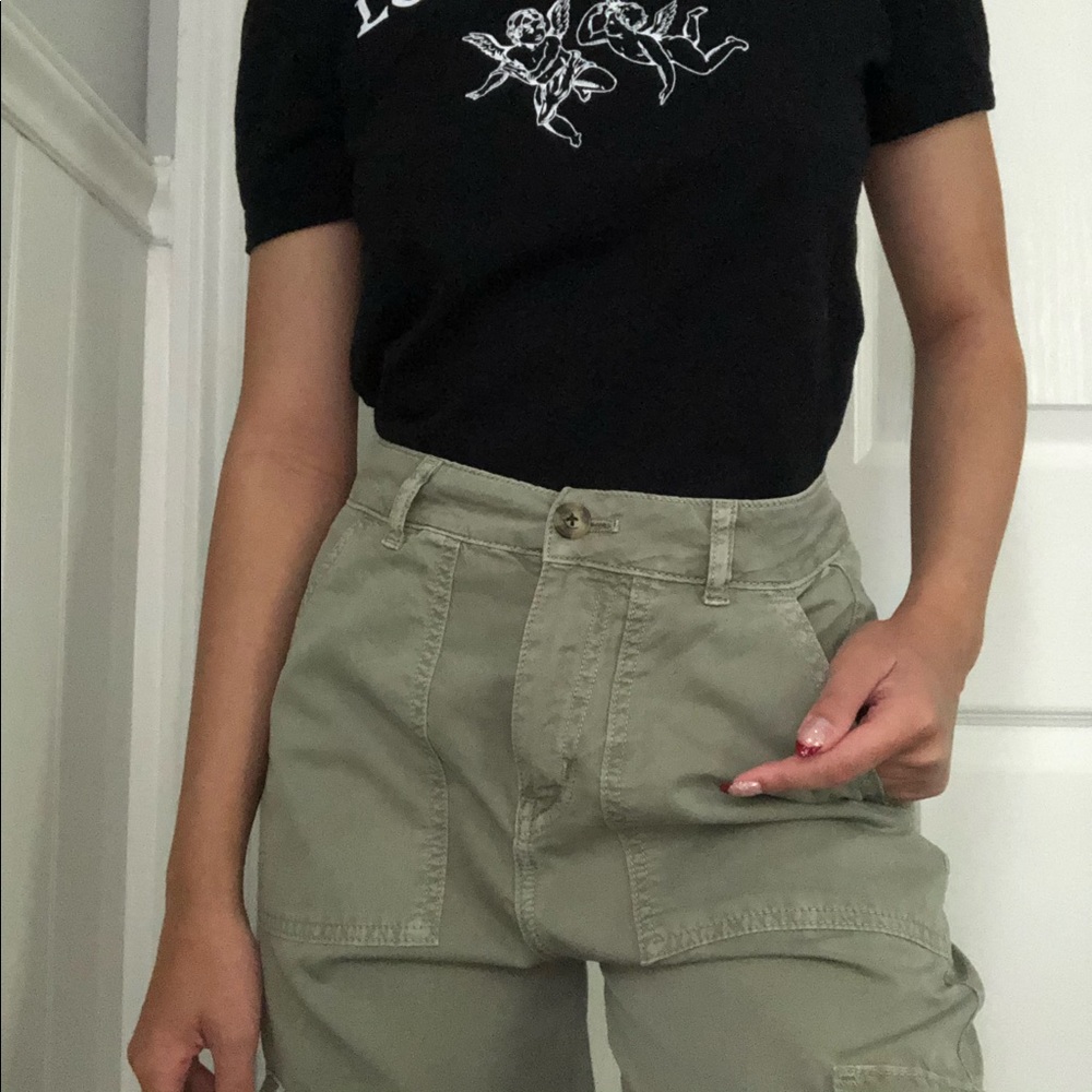 Zara Army Cargo Pants